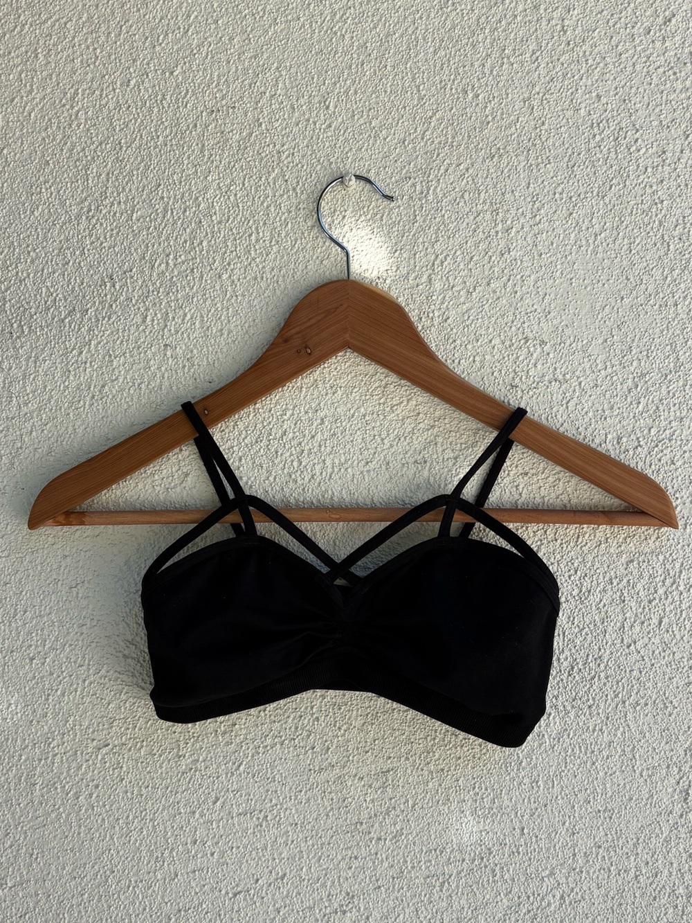 Strappy Black Bralette